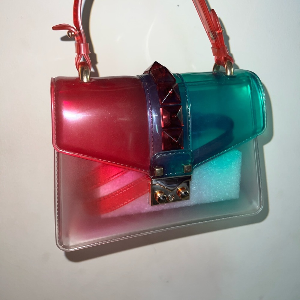 Multi color handbag